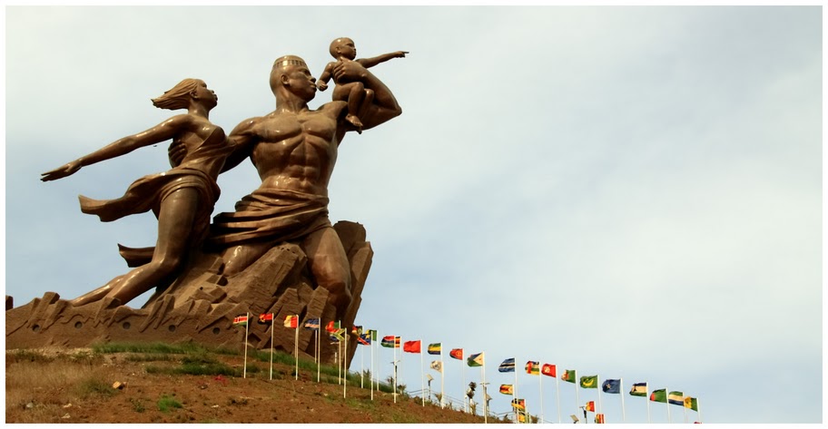 Image result for AFRICAN RENAISSANCE MONUMENT