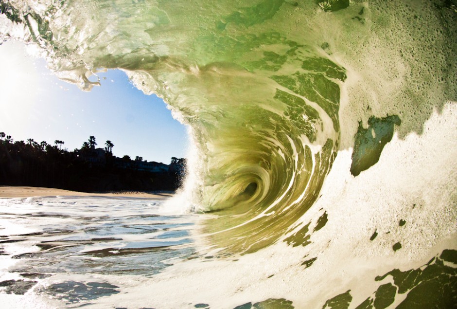Inner Wave Photography: A Collection of Photos Taken from Inside Ocean Waves