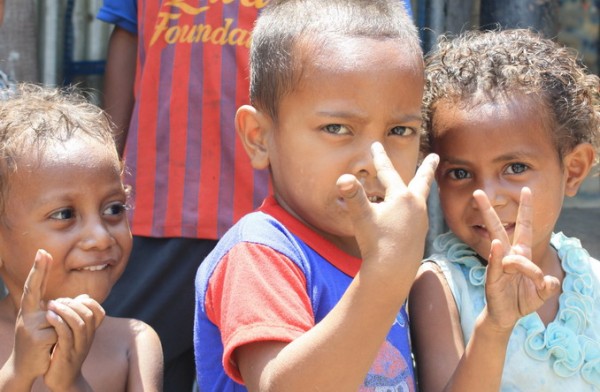 East Timor children