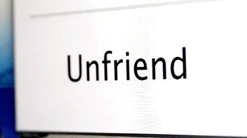 unfriend button
