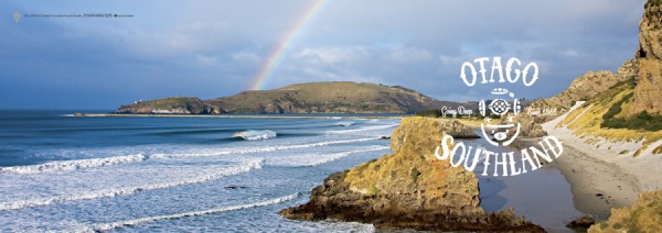 The Aramoana Spit in Otago is an radical fun park of A-frame waves, it's at the Dunedin's harbormouth, seals, cold water and big predators. Pic Silas Hansen
