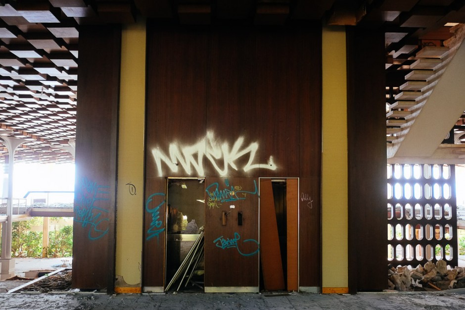 Graffiti indoors