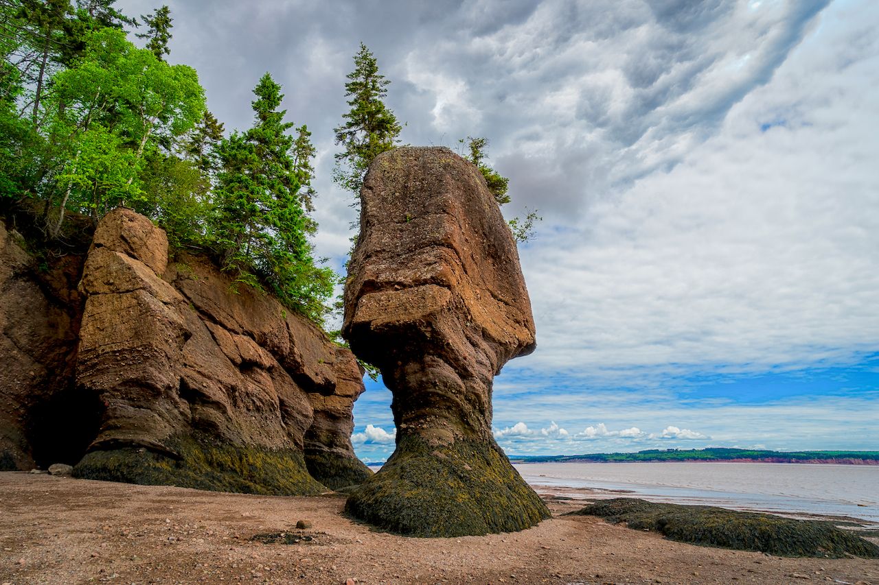 Hopewell Rocks natural wonders of the world 