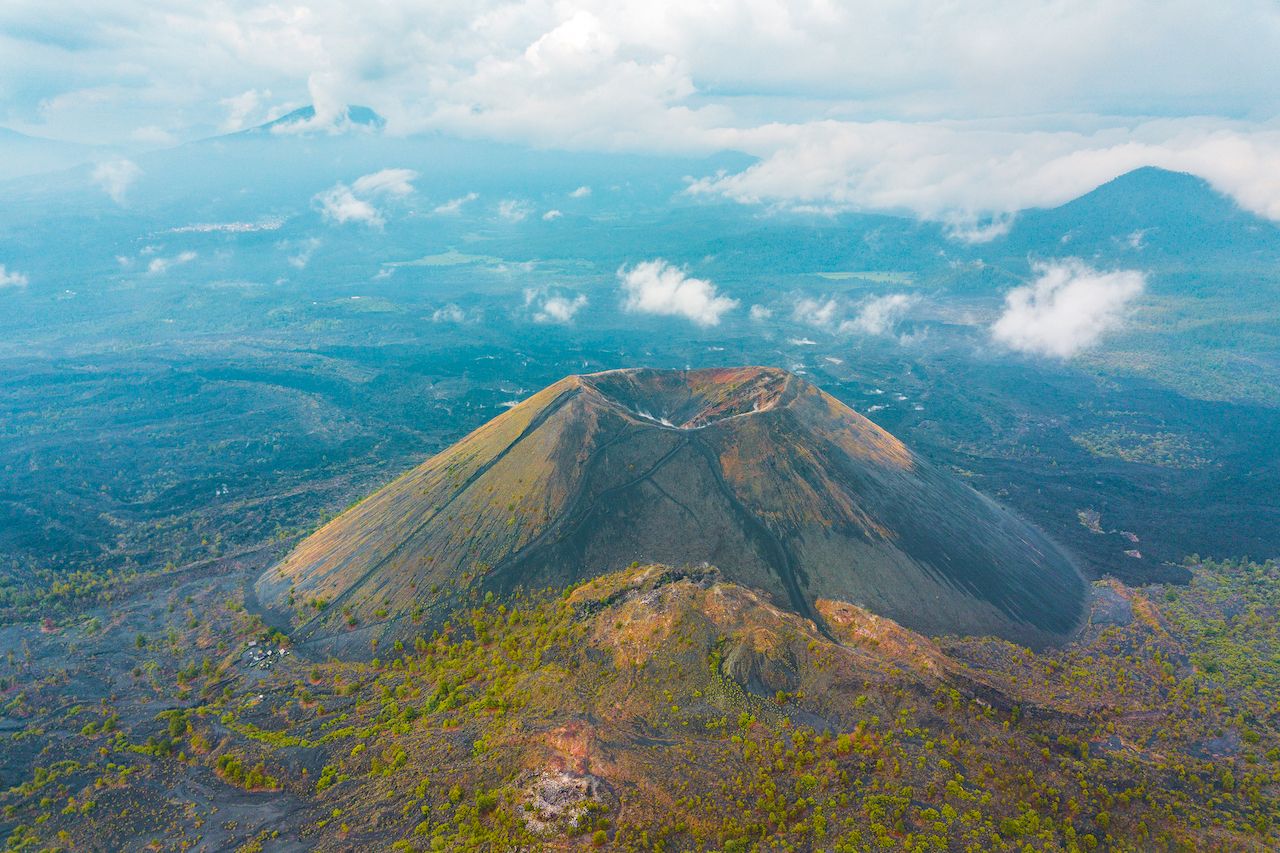 Paricutin Volcano in Michoacan, Mexico