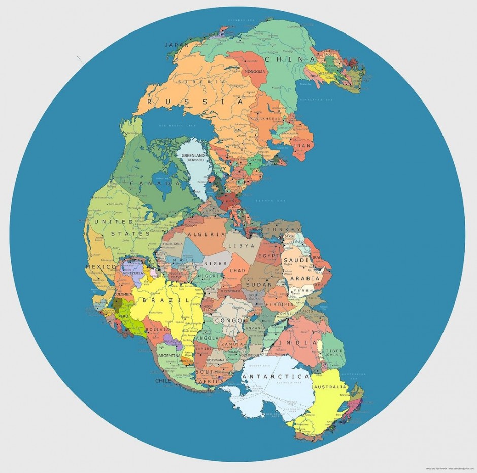Your country (during Pangea)
