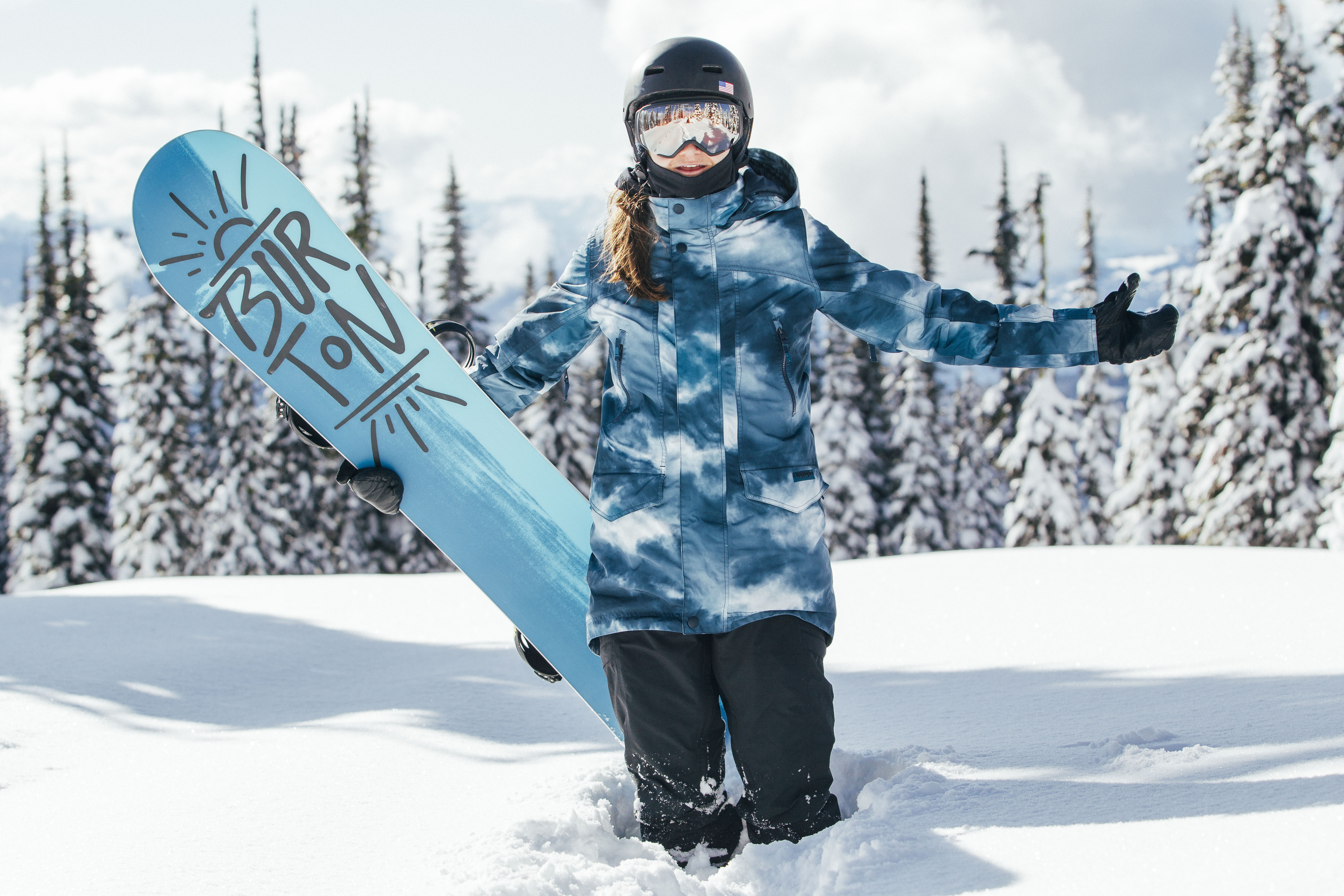 american girl snowboard