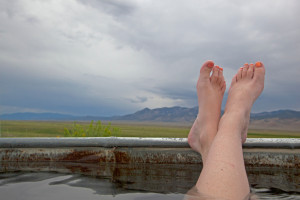 Sunbathing Nudist Camp - 8 of the finest clothing-optional hot springs in Nevada