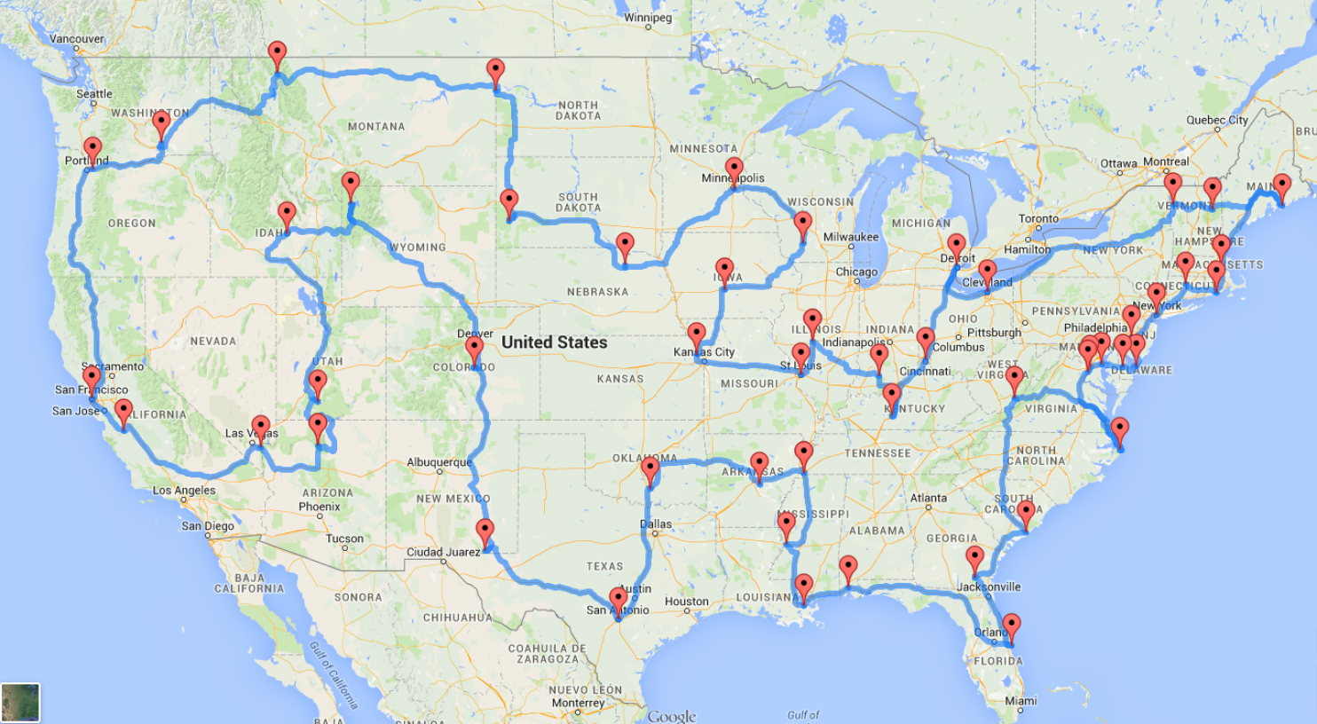 According To Science This Is The Ultimate US Road Trip