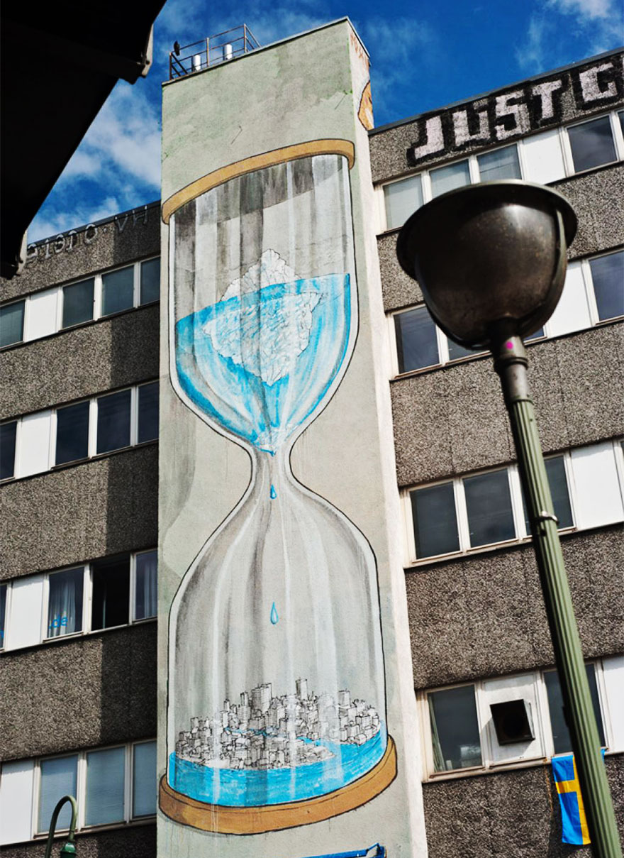 15 of the coolest pieces of environmentalist street art