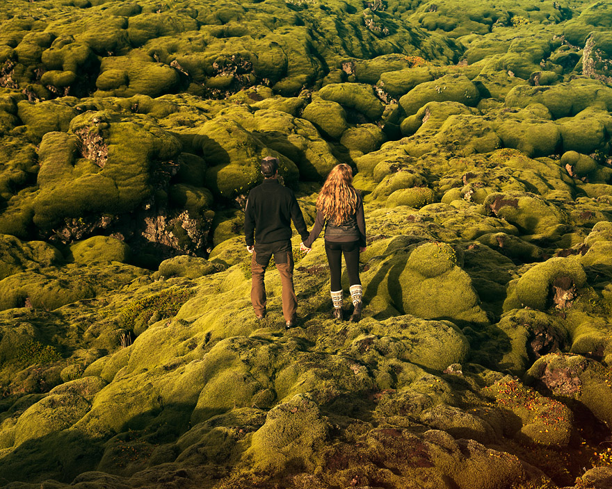 Couple in Iceland