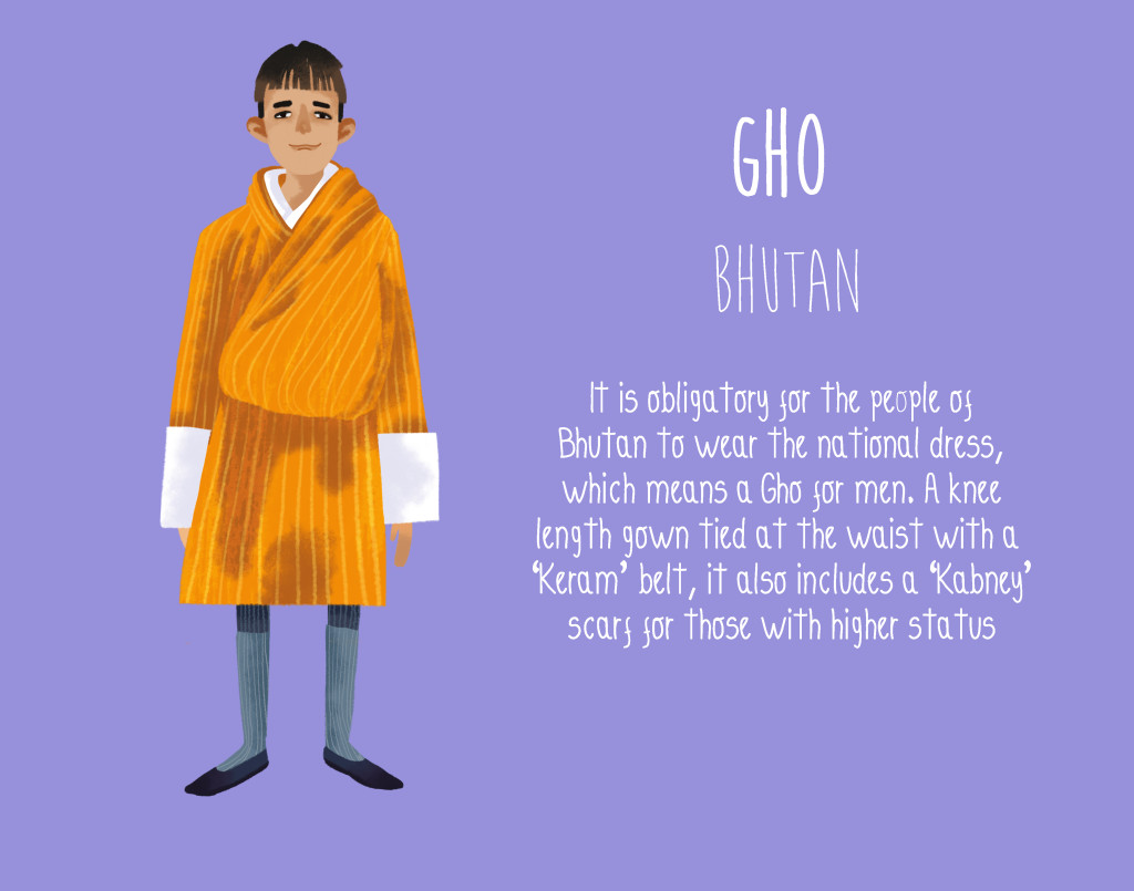 Bhutan-Gho-National-Dress-1024x805