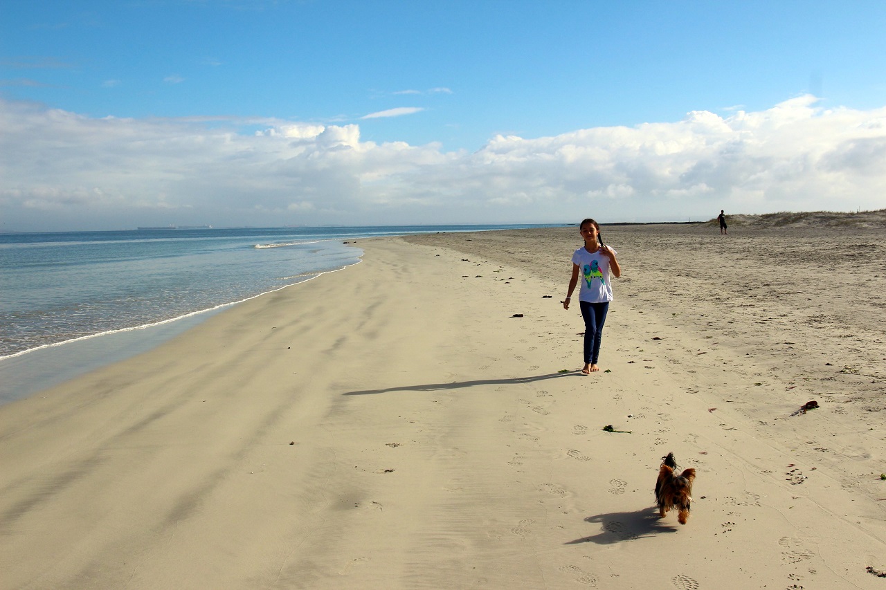 Girl on the beach