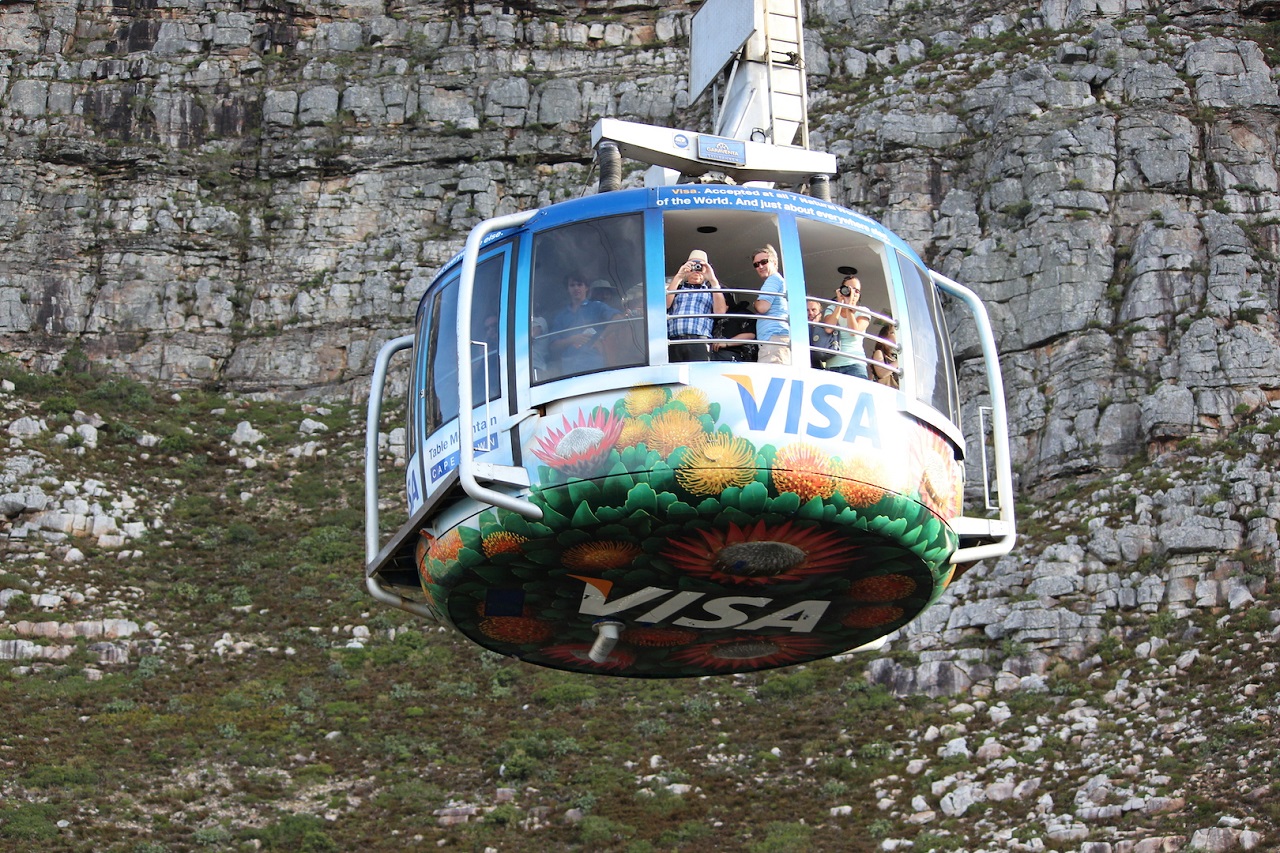 Gondola ride South Africa