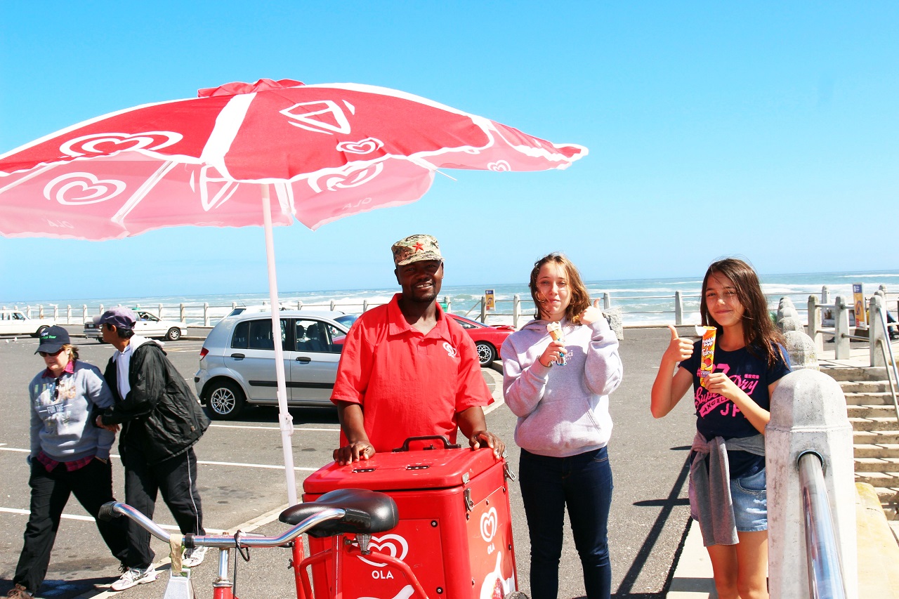 Ice cream by the beach