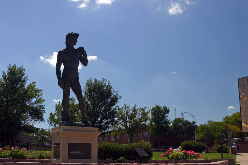 Sioux Falls, SD - Replica Statue of David