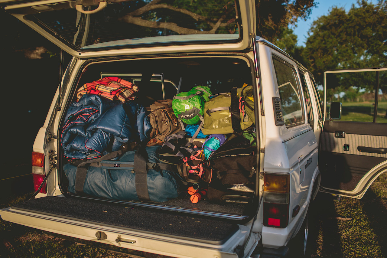 Car camping pack