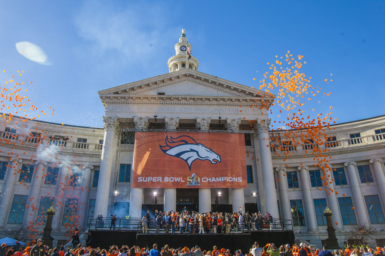 Denver Broncos victory parade