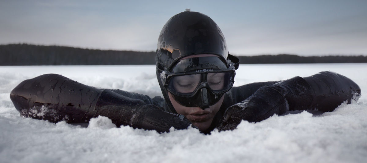 Watch the woman who found salvation in free diving under the Arctic ice