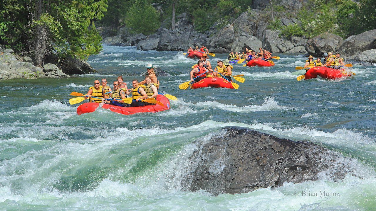 Leavenworth river rafting