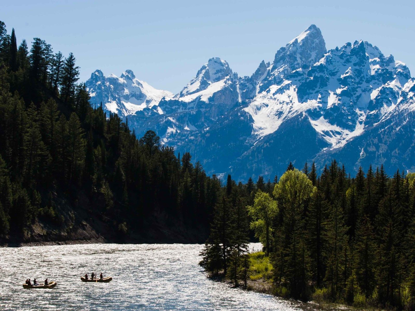 The Best National Parks for Rafting - Snake River Rafting in Grand Teton National Park