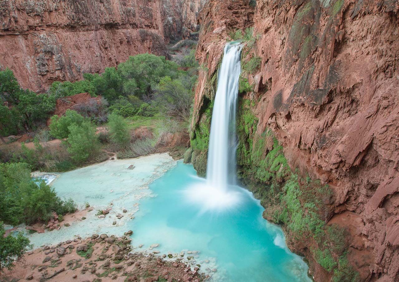 hiking Havasupai