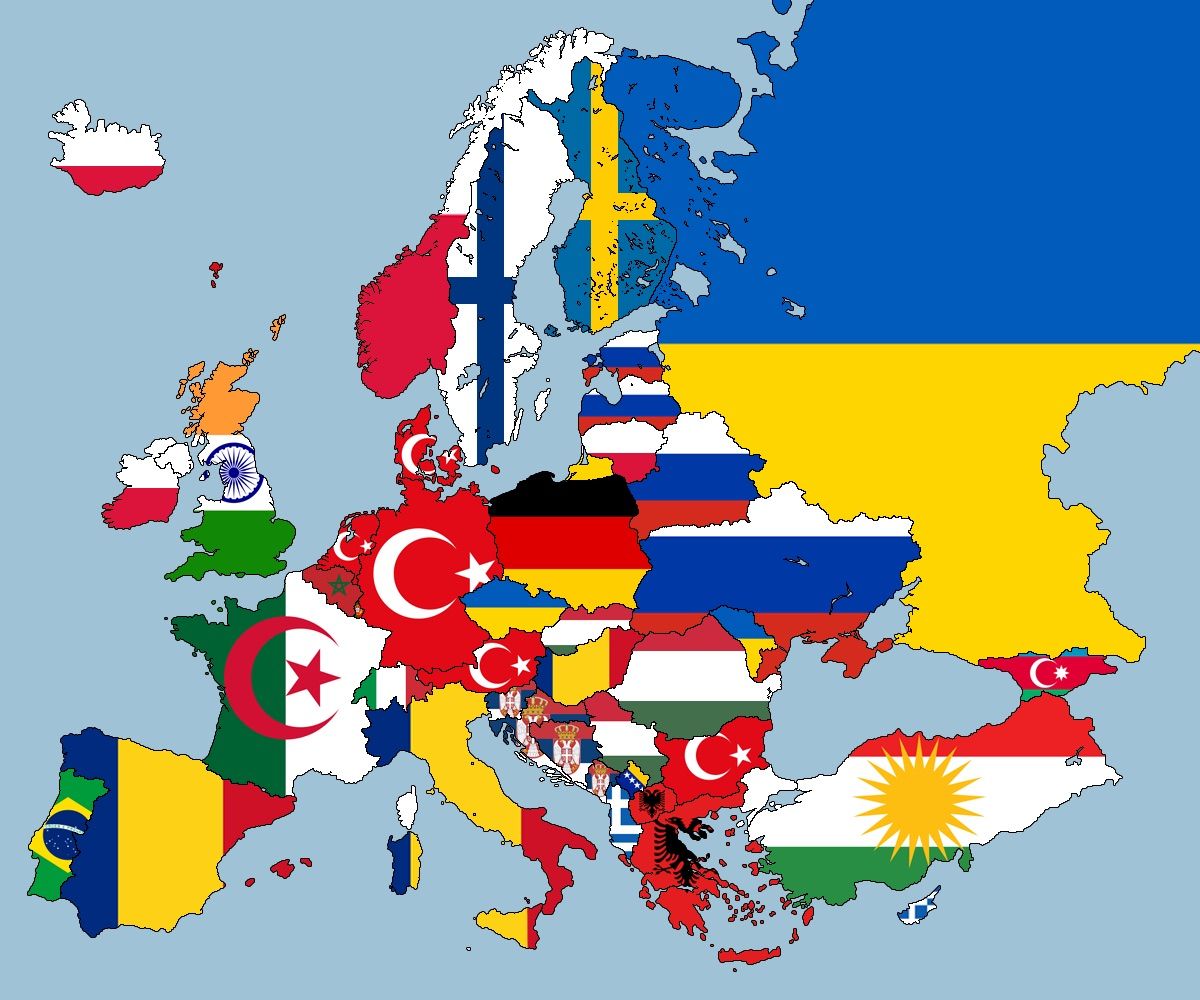 Which minority is the largest in each European country?