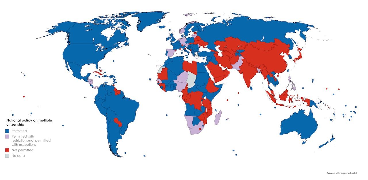In What Countries Can I Obtain Multiple Citizenships 