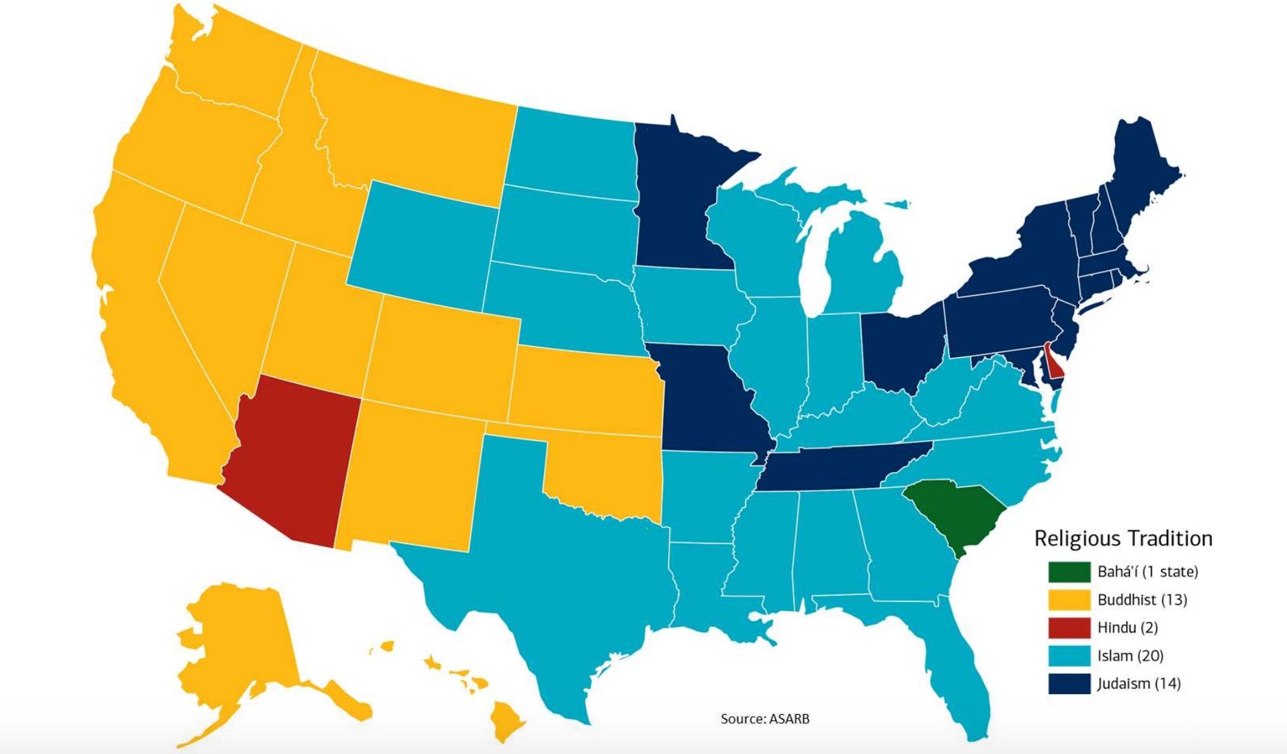 What Are The Top 3 Religions In The Us