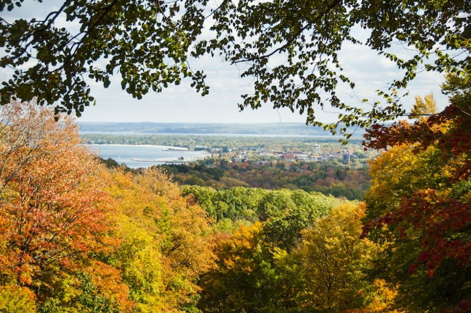 Traverse City Michigan fall