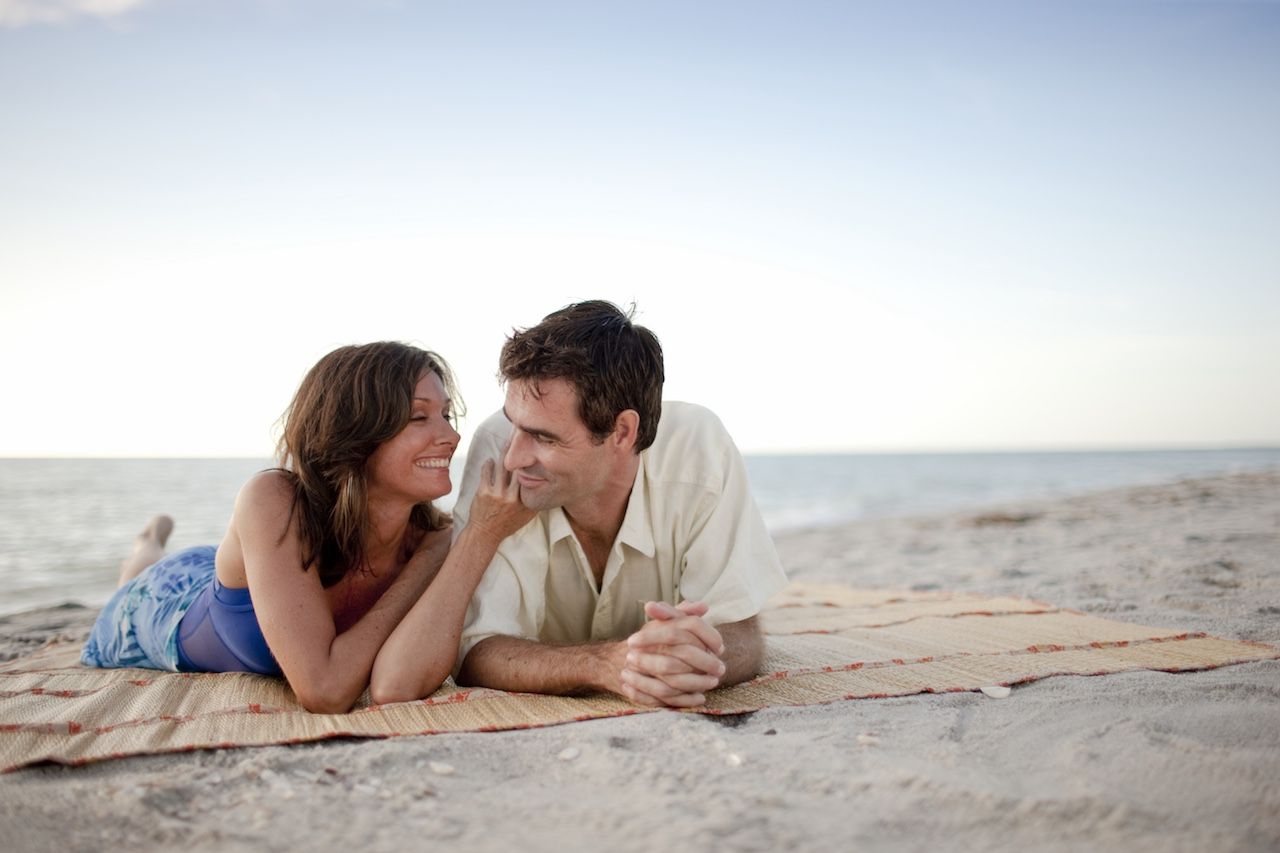 Captiva Beach Florida couple