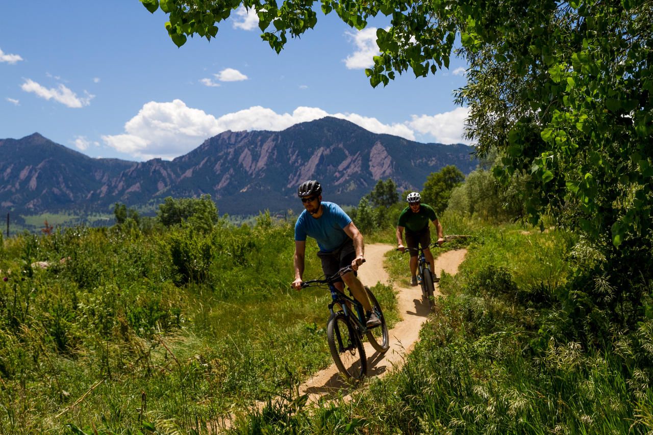 Mountain biking Boulder, CO
