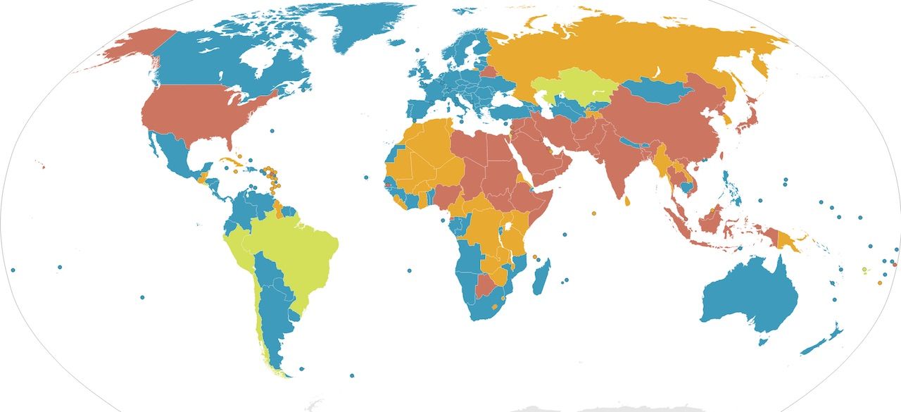 Where in the world is death penalty still allowed? Your answer here.