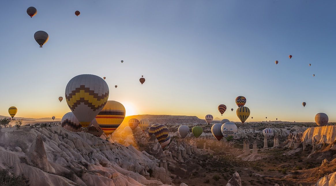 Cappadocia Turkey Balloons 