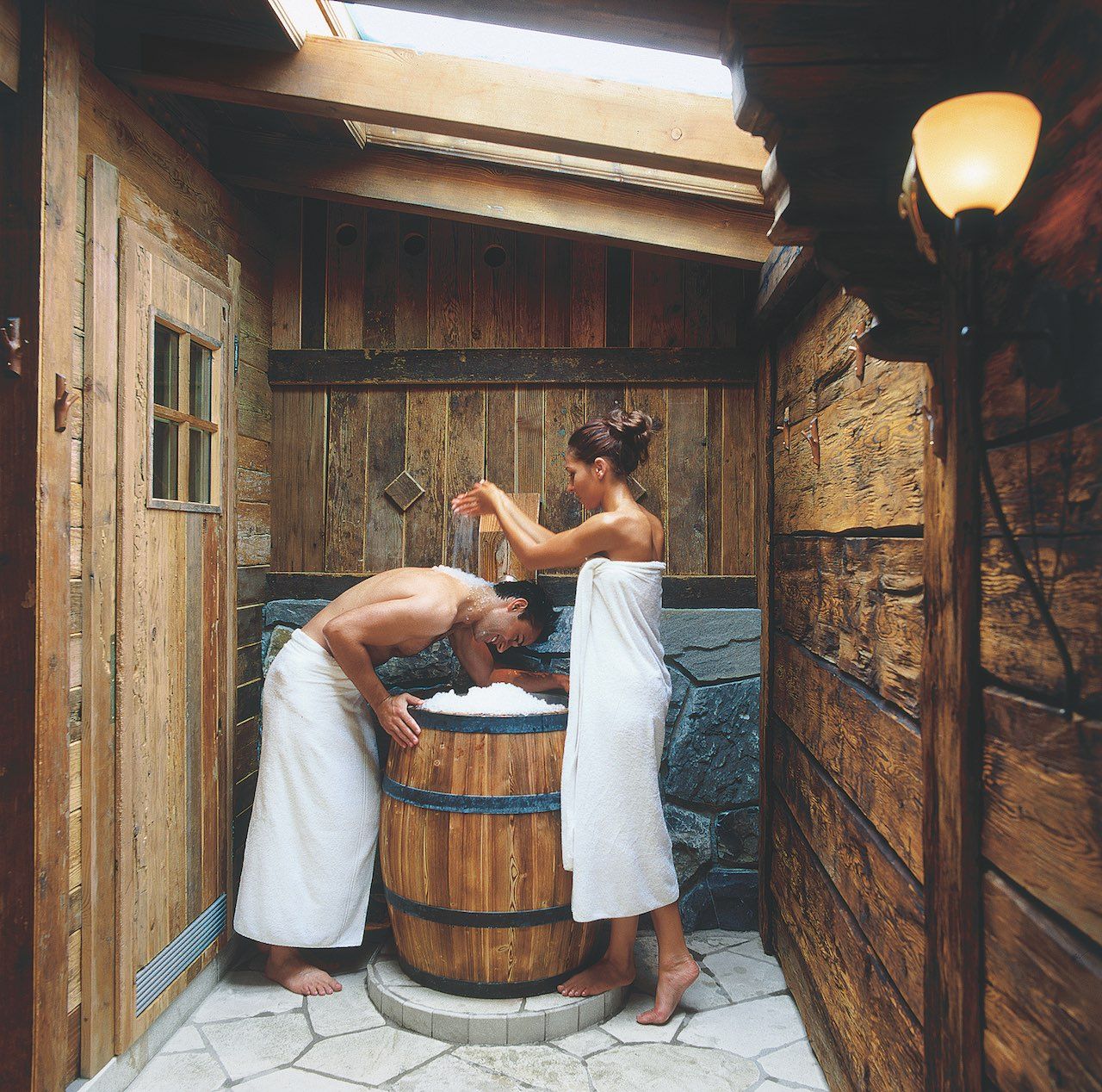 Gstaad Switzerland Ermitage Hotel Sauna