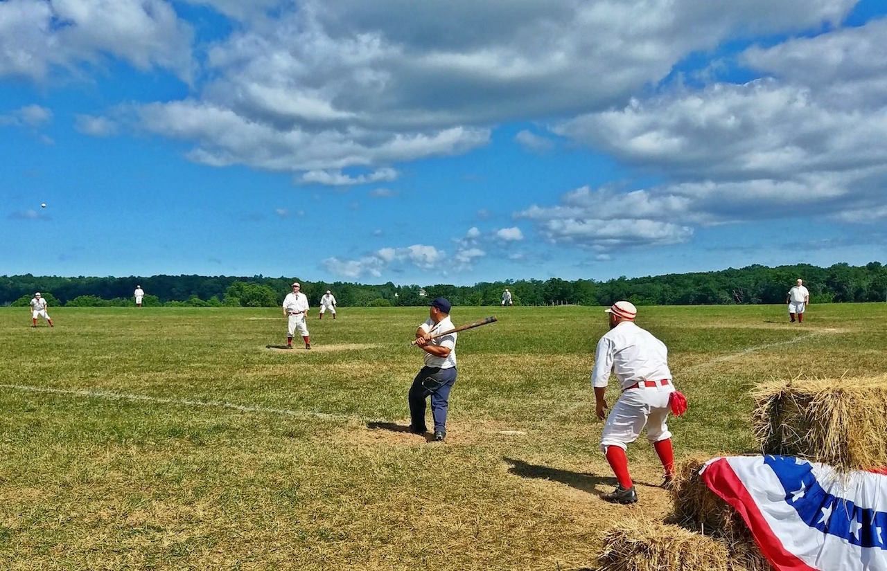 Vintage baseball festival in Gettysburg