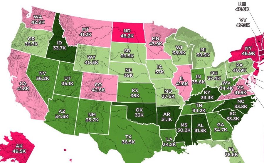 Best State To Live In Financially 2024 Allix Benetta