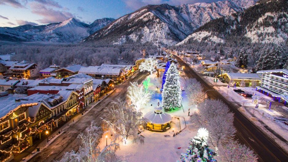 12. They actually design snow globes from images of Leavenworth during the ...