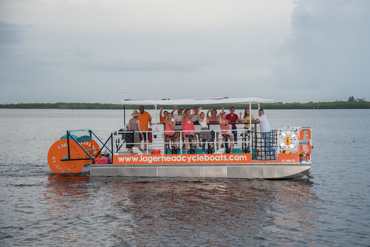 Lagerhead Cycleboat Tours Fort Myers Florida