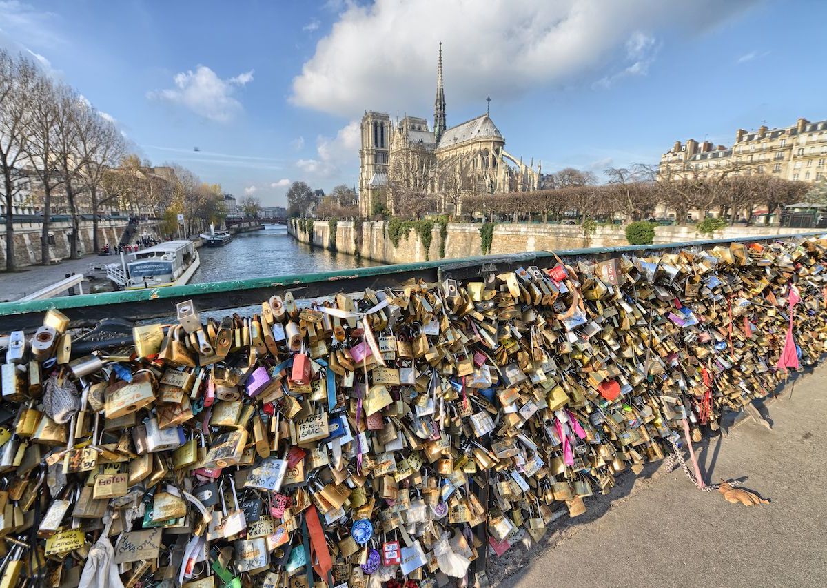 What are ‘love locks,’ why are there locks on bridges around the world