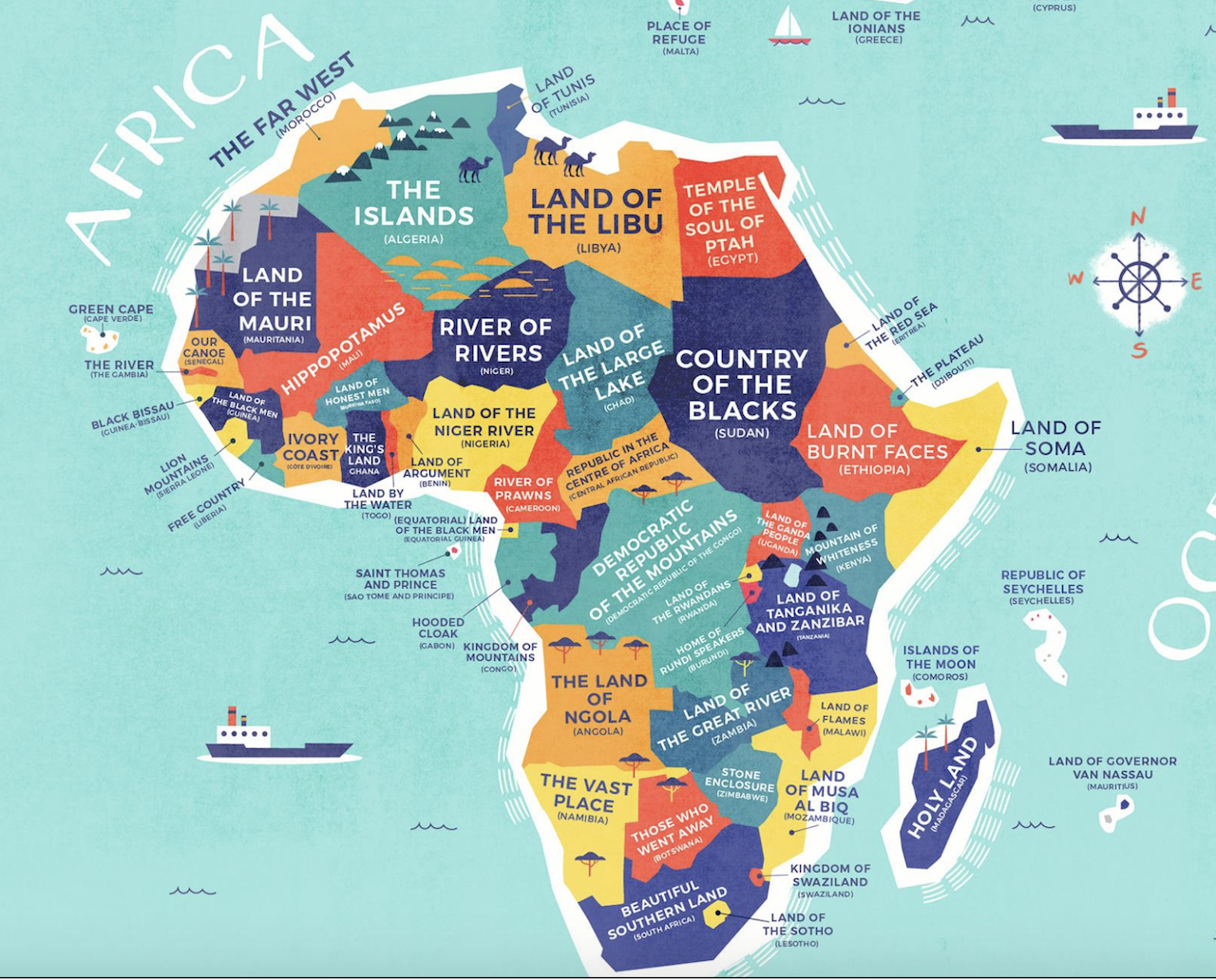 Africa country names