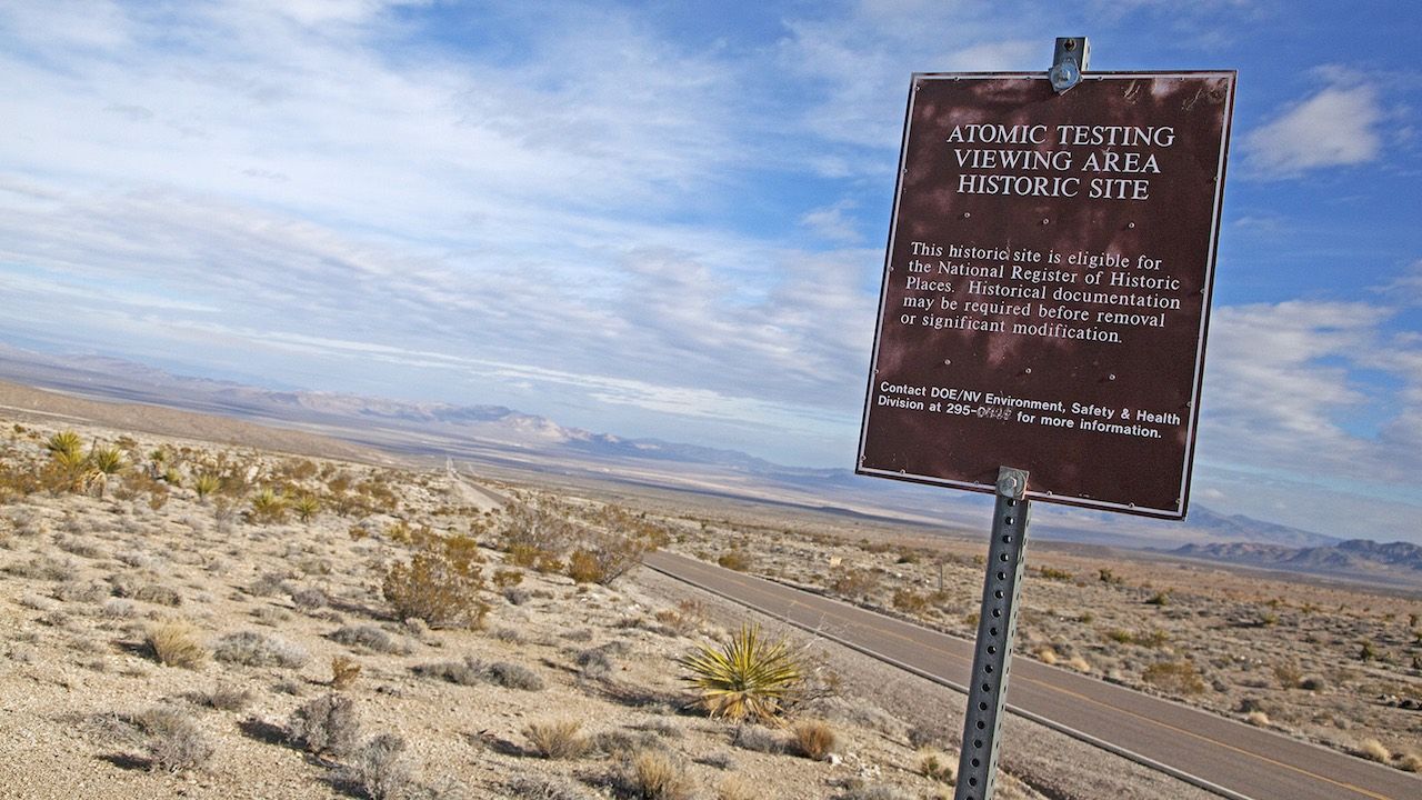 Atomic Testing site Nevada