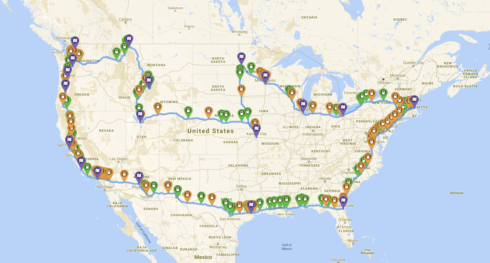 The ultimate American road trip to take in an electric vehicle