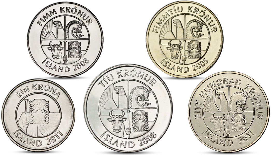 Icelandic krona coins