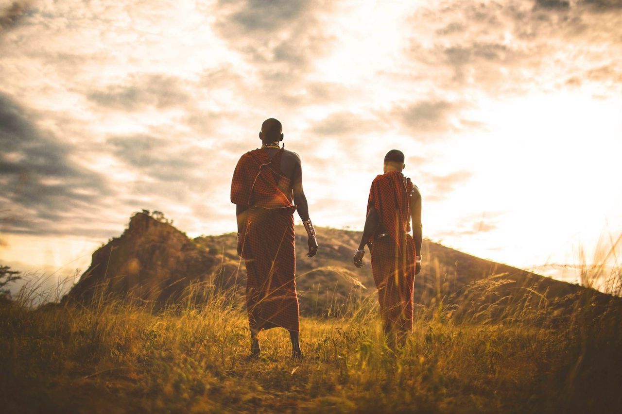 Maasai warriors