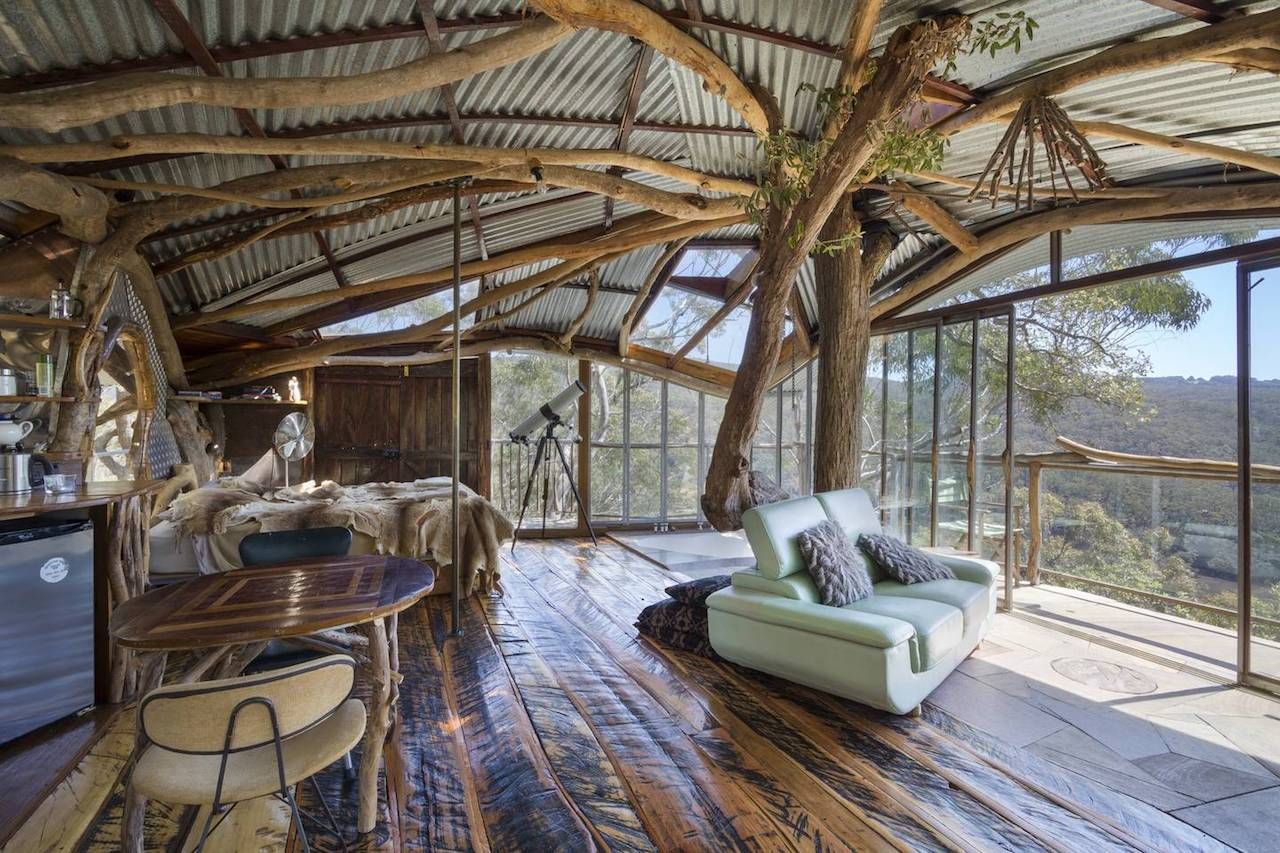 pinecone treehouse airbnb