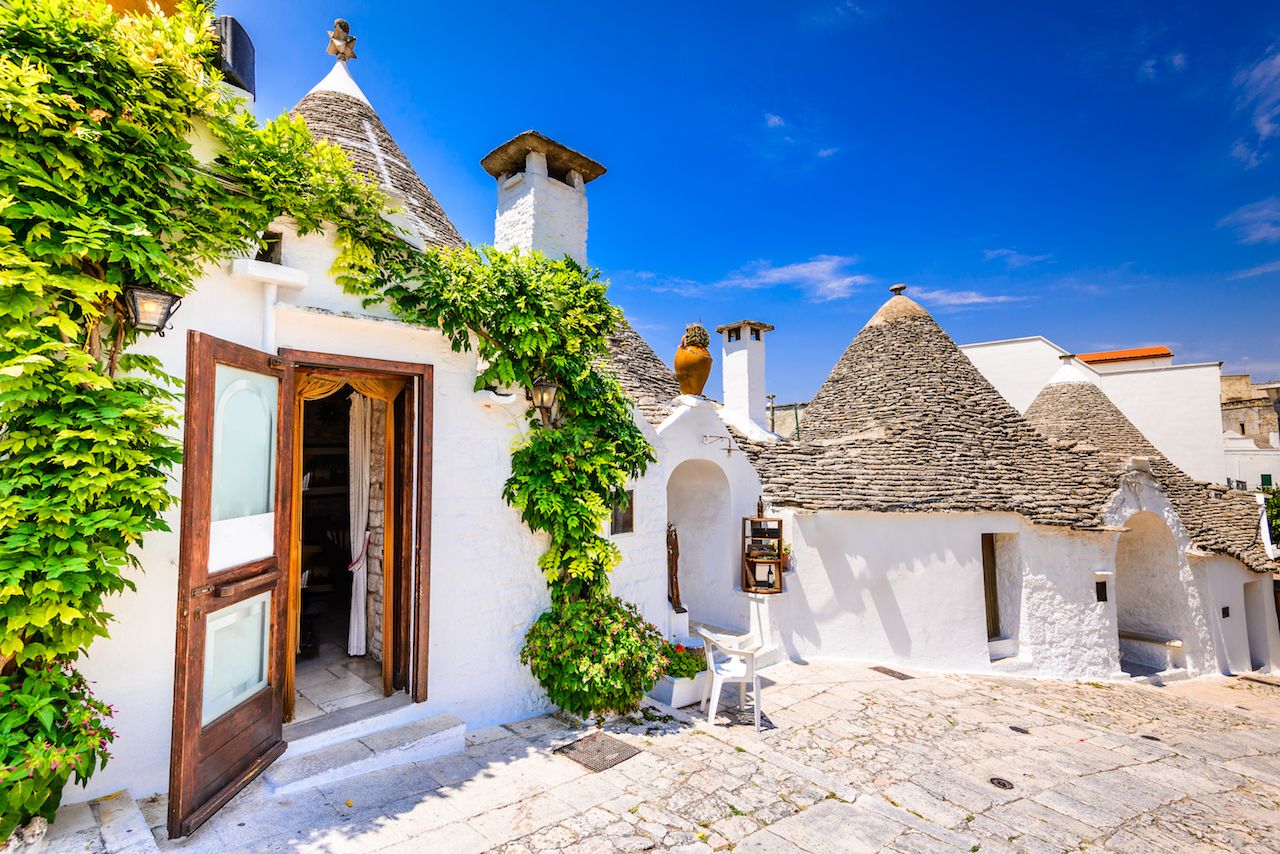 Traditional Houses In Italy