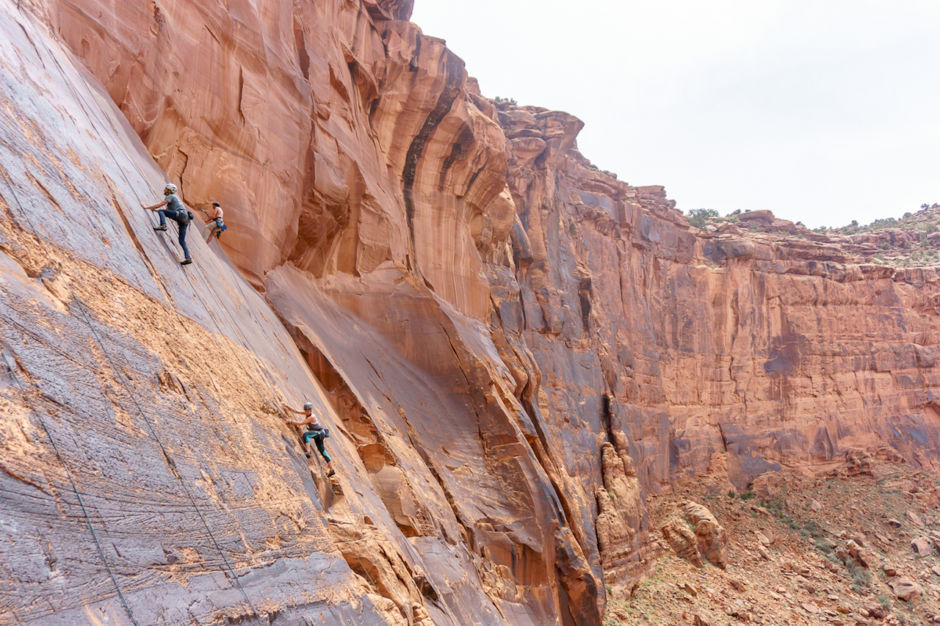 Moab, Utah is the best rock climbing spot in the US