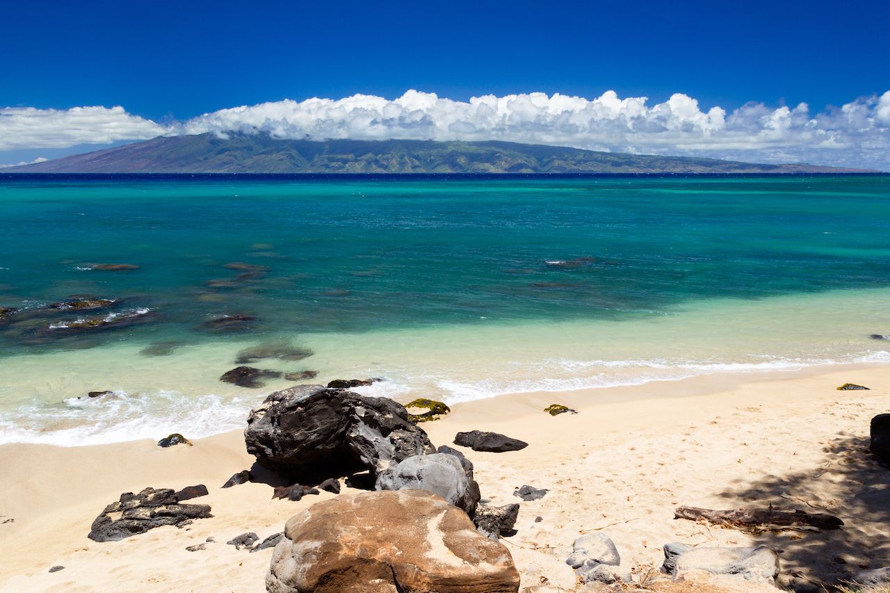 Kaanapali Beach on Maui, Hawaii