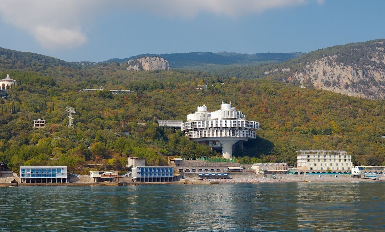 Druzhba Sanatorium in Yalta, Ukraine