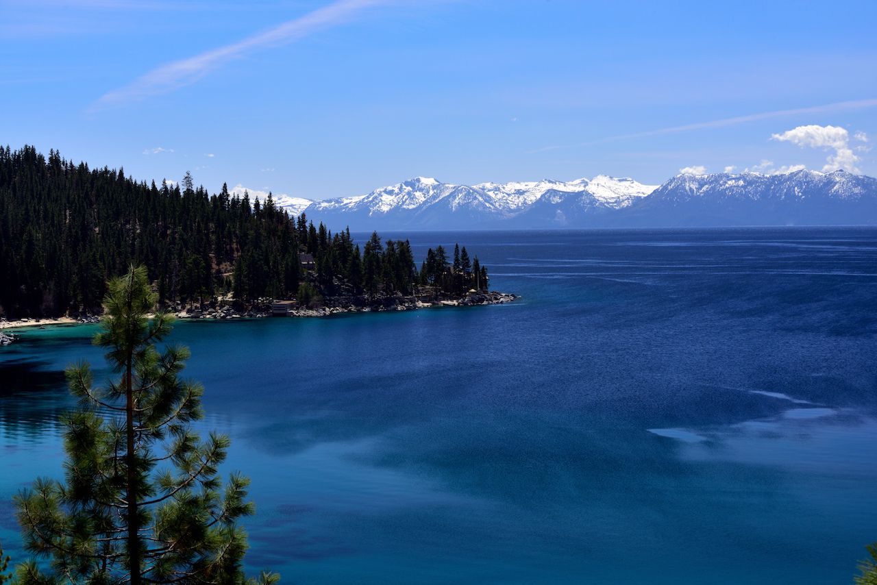 View over Lake Tahoe